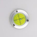 Tower Crane Machine Tool Travel Trailer Camper Rv Leveling Large Scope Bubble Level Round Blocks Gauge Stick On (Diameter 100mm 3.9inch)