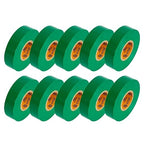 GTSE Green Electrical Tape, 240 Rolls Bulk Box – Waterproof, Industrial Grade Vinyl, 3/4 in x 66ft– Strong Self-Adhesive PVC Electric Tape for Wire Insulation, 7 Mil, 600V – UL/CSA Listed