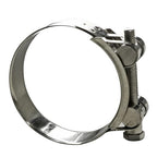 AKIHISA 140-148mm ID Range T-Bolt Hose Clamp,2 Pack 304 Stainless Steel Heavy Duty Pipe Clamps 5.51 to 5.83 Inch