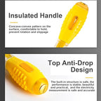 Fielect Circuit Tester, Voltage Tester Pen Screwdriver Electric Test Detector, Phillips Screwdriver Test Pencil 100-500V 1pcs