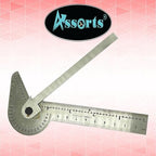 Assorts Multi Purpose Protractor Square Rule Centre Finder Divider Drill Point Gauge