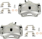 cciyu Front Left & Right Brake Calipers Assembly w/Bracket 19B1832 19B1833 1997-2000 For Acura For EL,1996-2011 For Honda For Civic,2010-2014 For Honda For Insight