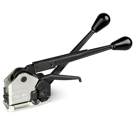IDL PACKAGING Teknika MUL-20 Heavy Duty Sealless Combination Tool for High Tensile Steel Strapping, Adjustable for 3/4" and 5/8" Strap Width