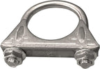 1.75" Universal Heavy Duty Exhaust U Clamp 1 3/4 Inch Stainless Steel Muffer U-Bolt Clamps