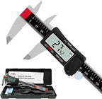 S&F STEAD & FAST Digital Calipers Measuring Tool 6 inch DCXD6-SS-PB, Micrometer Caliper Digital, Vernier Caliper Stainless Steel to Measure Inch Fractions Millimeter