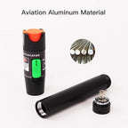 Visual Fault Locator 50KM Fiber Optic Cable Tester Meter Red Light VFL with 2.5mm Universal Connector for FC/SC/ST Adapter Pen for CATV Telecommunications Engineering Maintenance