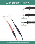 Back Probe Kit, 4 PCS Flexible Back Probes Automotive Diagnostic Test Repair Tools for Car Electrical and Multimeter Testing