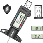 GODESON Digital Tyre Tread Depth Gauge UK,0-25.4 Mm Inch Tyre Guage Digital with Large LCD Display and Tire Tread Depth Measuring Tool for Cars,Trucks,Moto