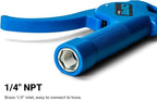 Capri Tools 21072 5-in Air Blow Gun with Rubber Tip, Blue