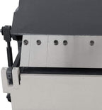 KAKA INDUSTRIAL Box and Pan Brake, 36-Inch Sheet Metal Brake, 20-Gauge Mild Steel Capacity Finger Brake, 0-135 Degree Adjustable Aluminum Brake with 6 Removable Fingers W-3620A