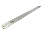 GERMANIKURE Original Triple Cut Metal Nail File, Double Sided FINOX Stainless Steel, Ethically Made in Solingen Germany