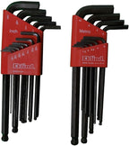 Eklind Tool 13221 Ball-Hex L-Key allen wrench Combo- Inch/MM (2 sets 21pc)