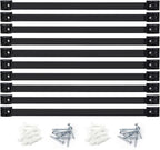 DGSL Magnetic Tool Holder Strip 10 Pack, 18 In Heavy Duty Tool Organizer Magnetic Strip, Tool Magnet Bar For Garage Tool Organization