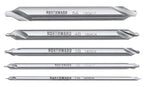 Accusize Industrial Tools (#1-#5), 3/64"-3/16" 5 pc H.S.S. M2 Long Series Center Drill Set, 4" Length, 3560-1001