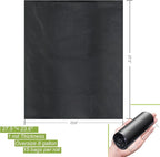 60 portable toilet bags，8 Gallon camping toilet waste bags for 5 gallon bucket,1mil bildegradable porta potty luggable loo bags for adults travel heavy-duty