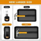 [60 PCS Upgraded] Tool Box Organizer Tray, Toolbox Desk Drawer Organizer, Tool Box Tray, Toolbox Organization Storage for Rolling Tool Chest (60 PCS)