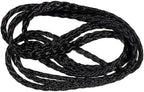Hollow Braid Polypropylene Rope (5/16 Inch, 500 Feet, Black) - Barrier Rope - Trail Marking, Crowd Control, Golf Courses