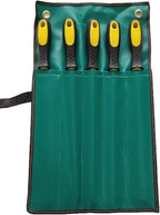 Metal File Set, 5-Piece, 10-inch,High Carbon Steel File,Work for Metal, Wood,Plastic