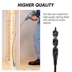 HANSHAN 54× 3/16 ×9/16 Head Flexible Installer Drill Bit Fish Bit for Pulling Wire Through Tight Spaces with Minimal Damage -1 Pack