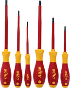 Wiha 32092 Slotted And Phillips Insulated Screwdriver Set, 1000 Volt