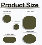 45PCS Nylon Repair Patch Self-Adhesive Pre-Cut Fabric Patch Down Jacket Repair Patches for Puffer Jackets Tenacious Tape Polyester Waterproof Lightweight Tent Repair Patch for Clothes Bag(Army Green)