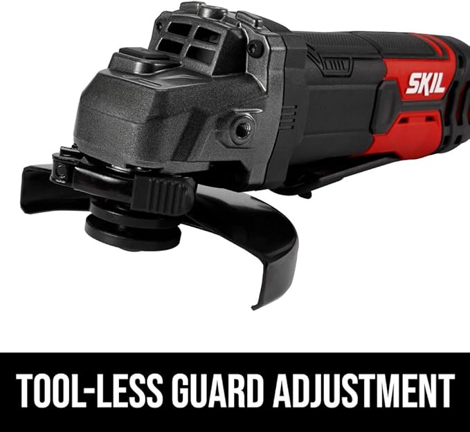 SKIL 8 Amp Corded Angle Grinder- AG242001