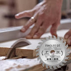Wood Saw Blade TCT Circular Cutting Blade for Woodworking (3 inch （24T/11.1MM）)