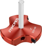 3 Inch PVC Pipe Reamer with Triple Blade,PVC Fitting Saver Socket Saver Plumbing Tool, 3" Plastic Pipe Fitting Reamer for Schedule 40 CPVC ABS Fitting Hub, Fit Standard 1/2" Drills