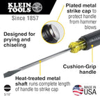 Klein Tools 85820 20-Piece Screwdriver Set, 8 Precision, 7 Standard Drivers with Color-Coded Handles, 3 Insulated Screwdrivers, 1 Demolition Driver, and Magnetizer
