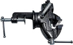 Home Vise Universal Rotate 360° Work Clamp-On Vise Table Small Bench Vice for Jewelers Hobby Clamps Craft Repair Tool Portable Work Bench Vise (mini) (Black, 2.5 INCH)