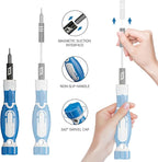 Precision Screwdriver Set, JAKEMY 33 in 1 Professional Electronics Repair Tool Kit with 30 Bits Magnetic Driver Kit Small Laptop Screwdriver Kit for Macbook, PC, iPhone, Xbox, Console, Watch, Toys
