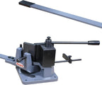 KAKA INDUSTRIAL Universal Bender, Manual Metal Bender, 120 Degree Strip Steel, Flat Steel, Round Steel, Angle Steel Rod Bender, Hot and Cold, 2-3/4-In Bar Bending Machine UB-70