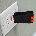 Outlet Tester, Circuit Tester for Grounding Products, AC Electrical Receptacle Tester for North American Outlets, Black