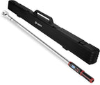 3/4-Inch Drive Digital Torque Wrench, 32-626 Ft-lb./42.5-850Nm, Dual-Direction, 4 Measurement Mode, Heavy Duty Electronic Torque Wrench with Buzzer & LED Indicator for Truck,Car