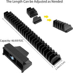 46PCS Magnetic Modular Wrench Organizers for Tool Drawers, Wrench Organizer with Metric&Sae Labels, Best Gift for Father, Brother and Boyfriend