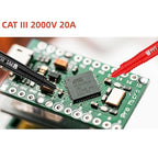 BES Electrician Test Leads CAT III 2000V 20A Probe,Multimeter Test Leads Plug,Digital Multimeter Test Leads Probes Electrical Test Probe