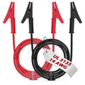 14 Gauge 2pcs/3.3Ft Alligator Clips Electrical with Wires UL3135, Heavy Duty Silicone Test Leads Set Jumper Wires Kit for Testing - EDGELEC