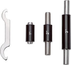 Premium Outside Micrometer Set 0-4" / 0.0001" (0-1"/1-2"/2-3"/3-4") Precision Machinist Tools w/Carbide Tips, Standards, Ratchet Stop