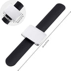 2 Pieces Magnetic Pincushion and Wristband Holder for Quilting, Sewing Pins, Hair Clips - Silicone Wrist Strap, Flannelette Bag