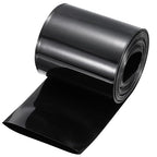 MECCANIXITY Battery Wrap PVC Heat Shrink Tubing 58mm Dia 90mm Flat 33 Feet(10meters) Black Good Insulation for Battery Pack