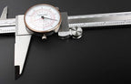 Accusize Industrial Tools 12'' by 0.001''/300mm by 0.02mm Dual Needle Precision Dial Caliper,Imperial/Metric, P920-S232
