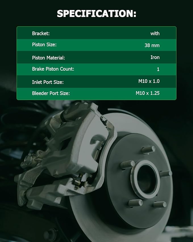 SCITOO 19B6887 Disc Brake Caliper Assembly with Bracket Fit For Acura RDX 2013-2018,For Honda Crosstour 2012-2015,For Honda CR-V 2007-2016