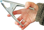 Commercial Grade Metal Spring Clamps For Woodwork - Rust Proof Market Stall Tarp Clips Clamps 50mm Jaw Capacity - Metal Clips All Steel Construction 160mm Length - Triple Coil Spring Clips (Qty: 12)