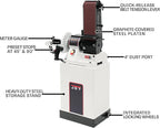 JET 6" x 48" Belt and 9" Disc Sander with Closed Stand, 3/4 HP, 115V 1Ph (Model JSG-96CS)