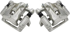 SCITOO Rear Left+Right Brake Calipers With Bracket 19B3100 19B3101 Compatible For Hyundai For Tucson 2005-2009,For Kia For Sportage 2005-2010