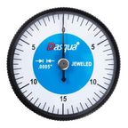 Dasqua Dial Test Indicator 0-0.03" with Shock-Proof Gearing, Resolution 0.0005"