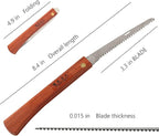 Folding Pruning Wood Saw Japanese Pull Saw for Woodworking and Pruning Camping, (Folding Pruning Saw)
