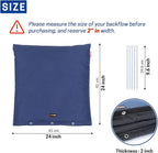 Backflow Preventer Insulation Cover-24 W x 24" H, 6 Layers Fabric Outdoor Pipe Insulation Cover with Aluminum Foil Layer Dupont Sorona Cotton, Backflow Cover for Winter Freeze Protection