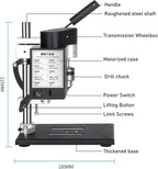 Benchtop Drill Press, Mini Drill Press, Portable Electric Drilling Machine Adjustable 7-Speed, CNC 775 Motor B10 Chuck 0.6-6mm Metal Wooden DIY Jewelry Making Crafts Tool
