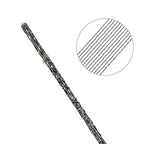 Scroll Saw Blade，12 Pcs Spiral Scroll Saw Blades for Wood Metal Plastic Cutting Sawing Carve (#1)